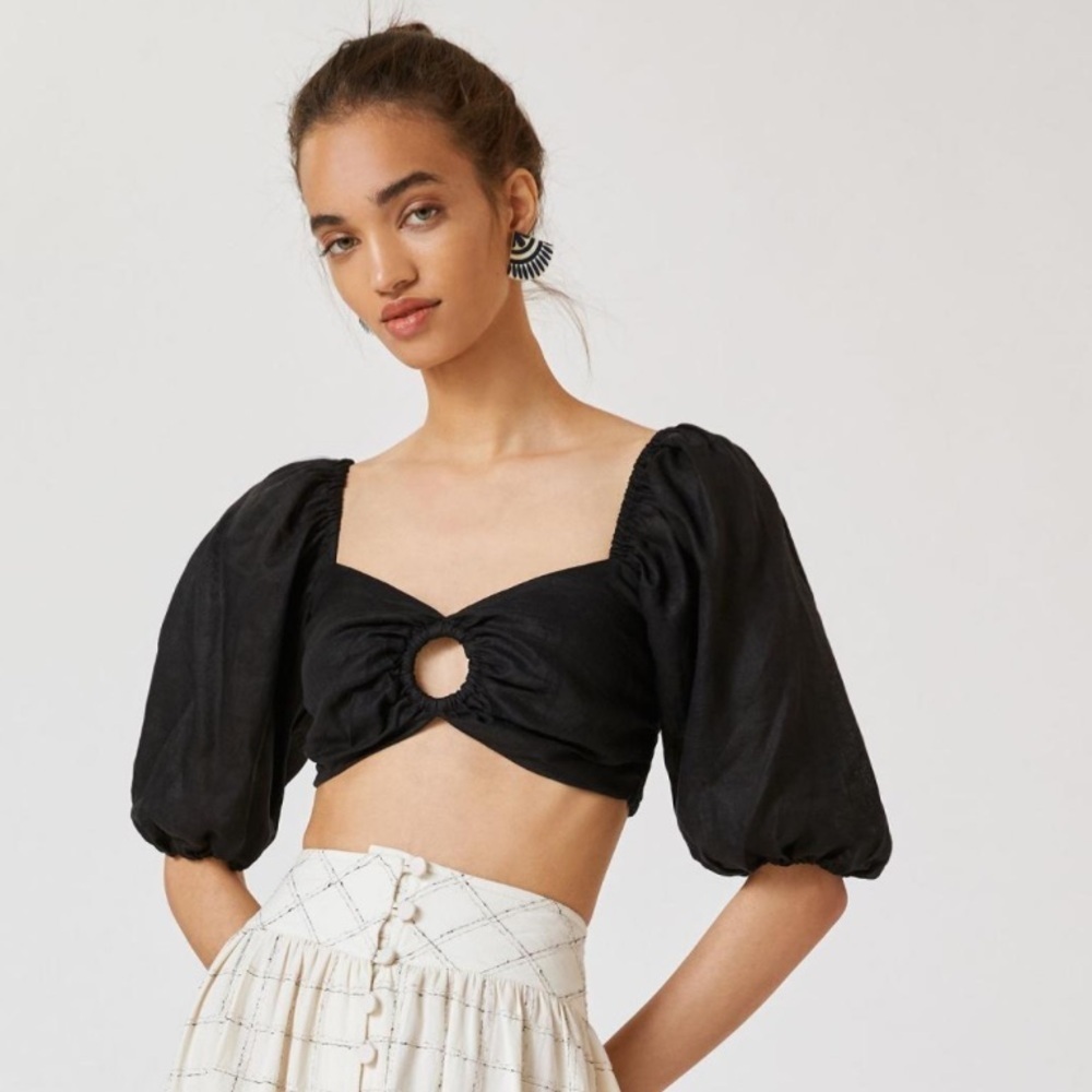 FAITHFULL THE BRAND LE MARCHES TOP size 4